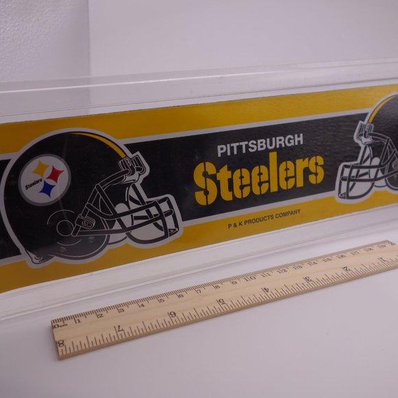 Pittsburgh Steelers Magnetic Sticker & Fan Waves Suction Cup Mounted Window Sign - Picture 10 of 11